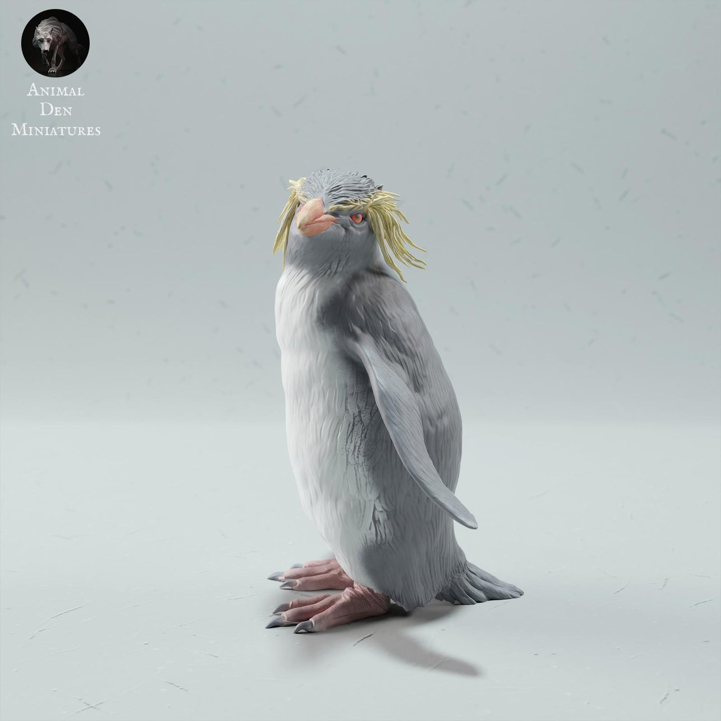 Productfoto Dier Figuur Diorama, Modelbouw: 0: Zeedier Figuur: Rots-pinguïn – Rockhopper (Ref 01_01_64)