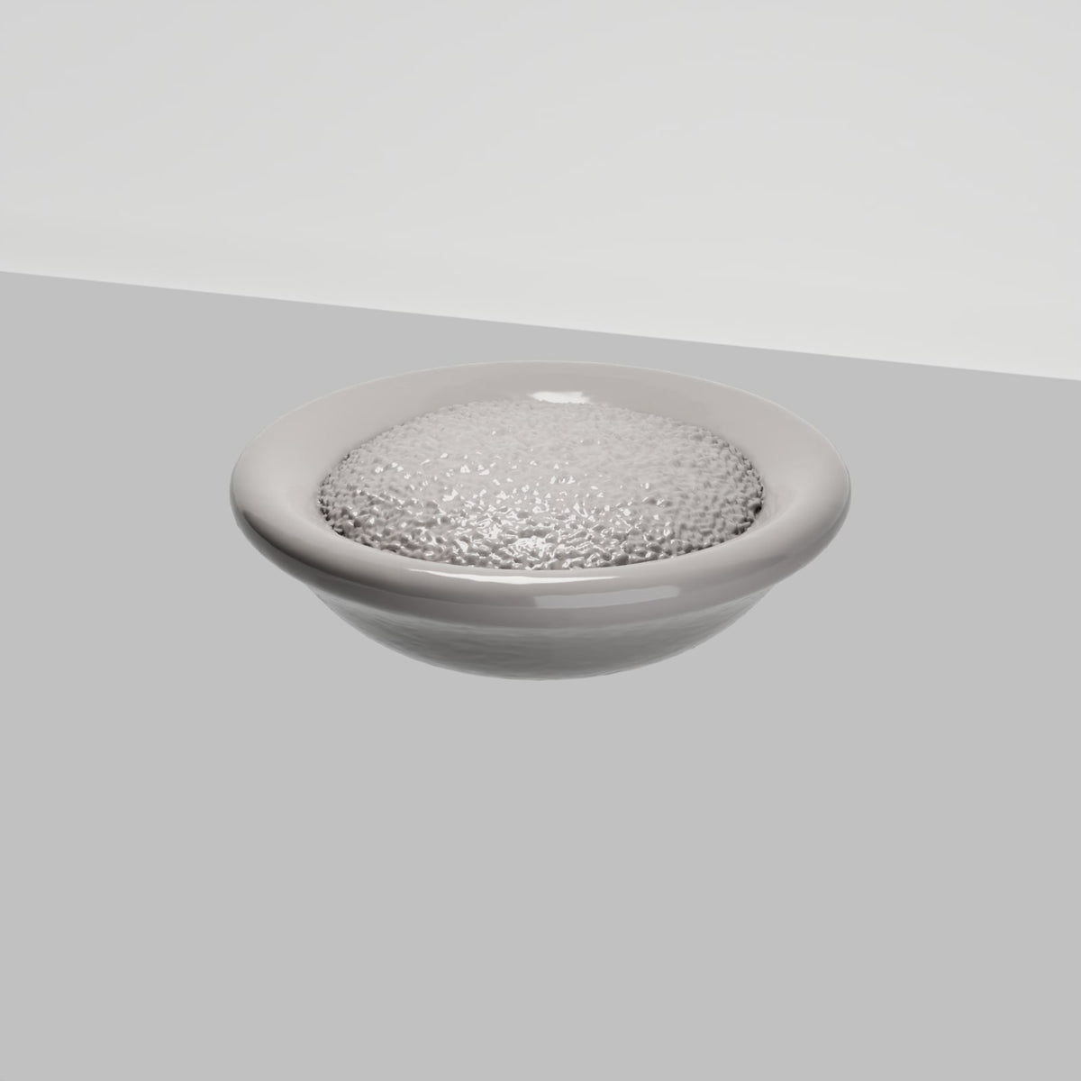 Diorama Modellbau Produktfoto 0: Diorama Küche: Müslischale aus Keramik mit Cerealien (Ref. 205D)
