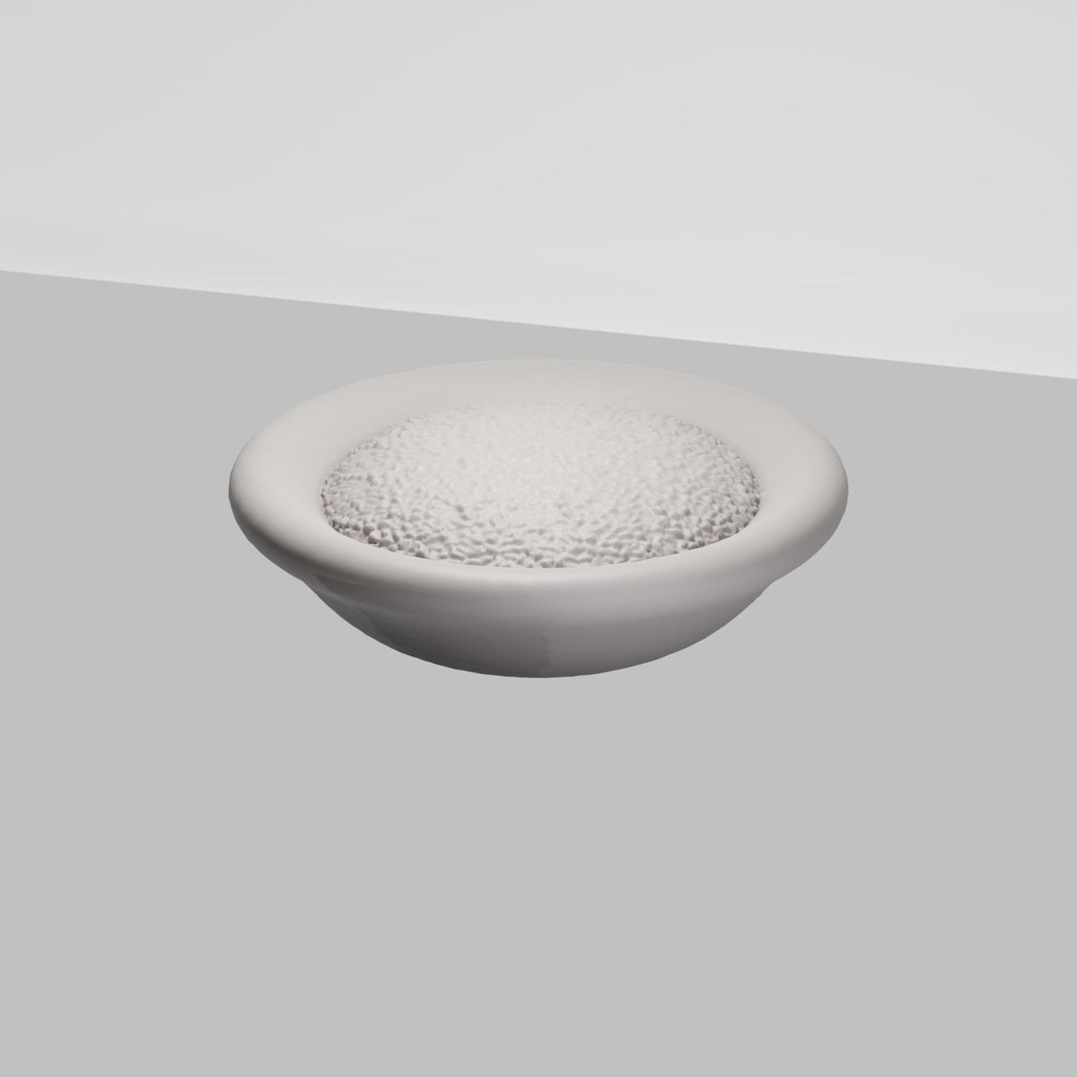 Diorama Modellbau Produktfoto 2: Diorama Küche: Müslischale aus Keramik mit Cerealien (Ref. 205D)
