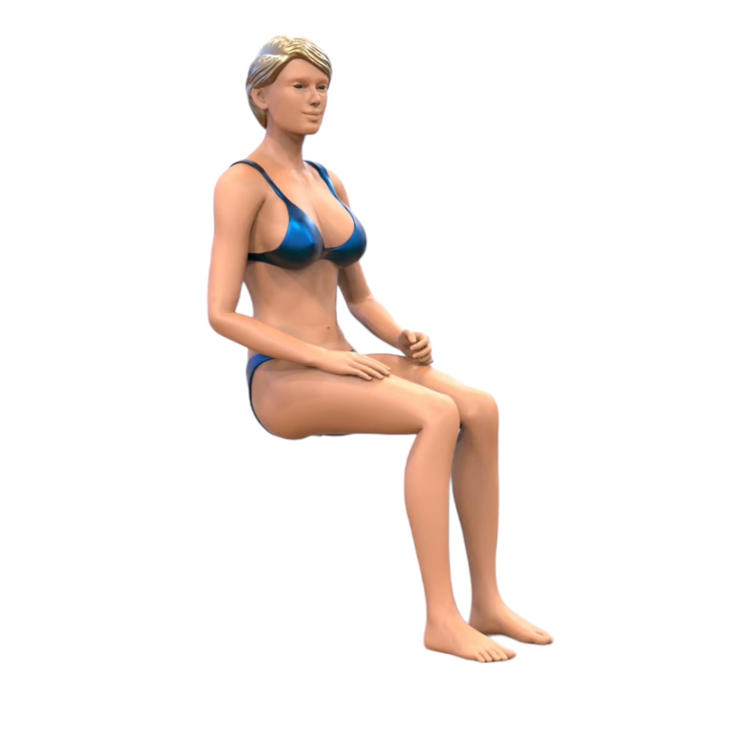 Productfoto 0: Vrouw in bikini - zittend