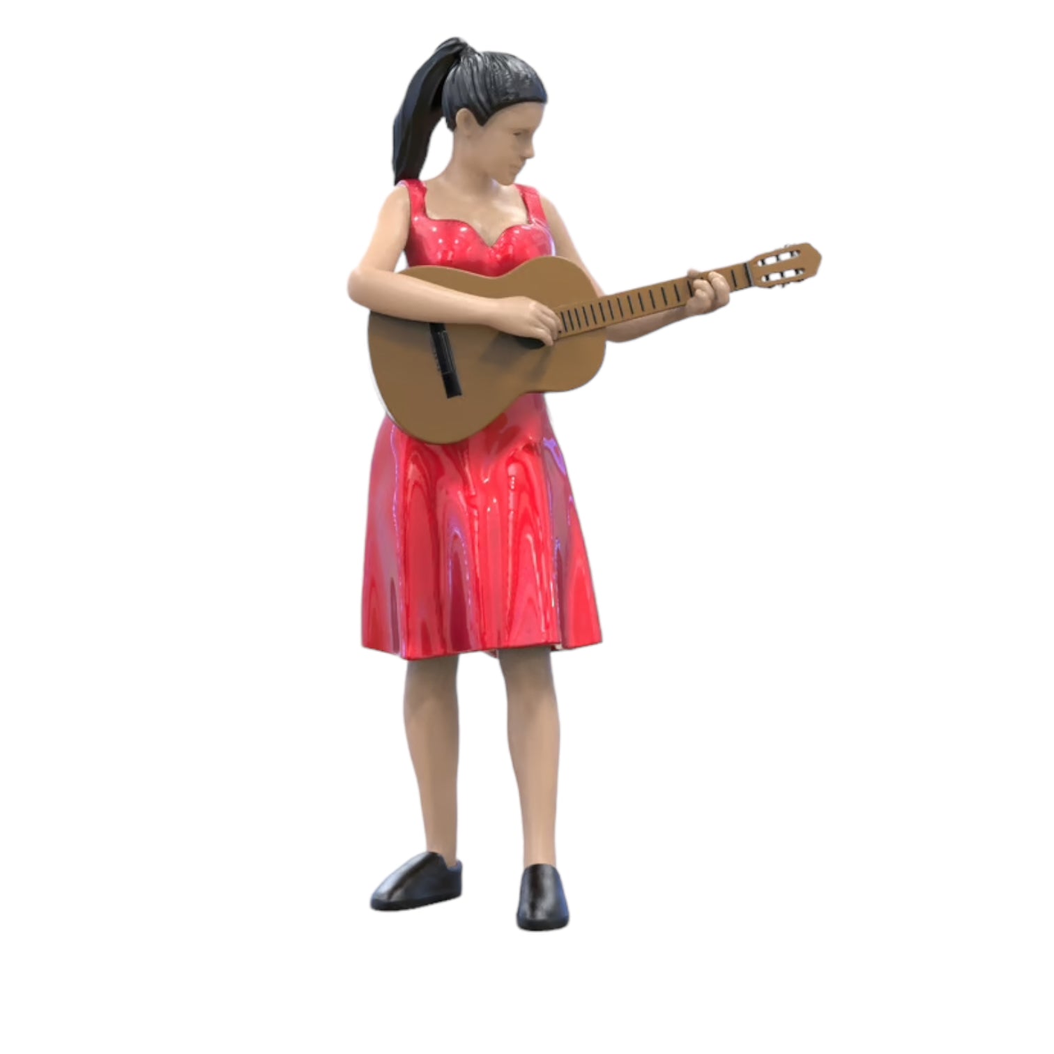 Productfoto 0: Muzikant - Vrouw met Gitaar