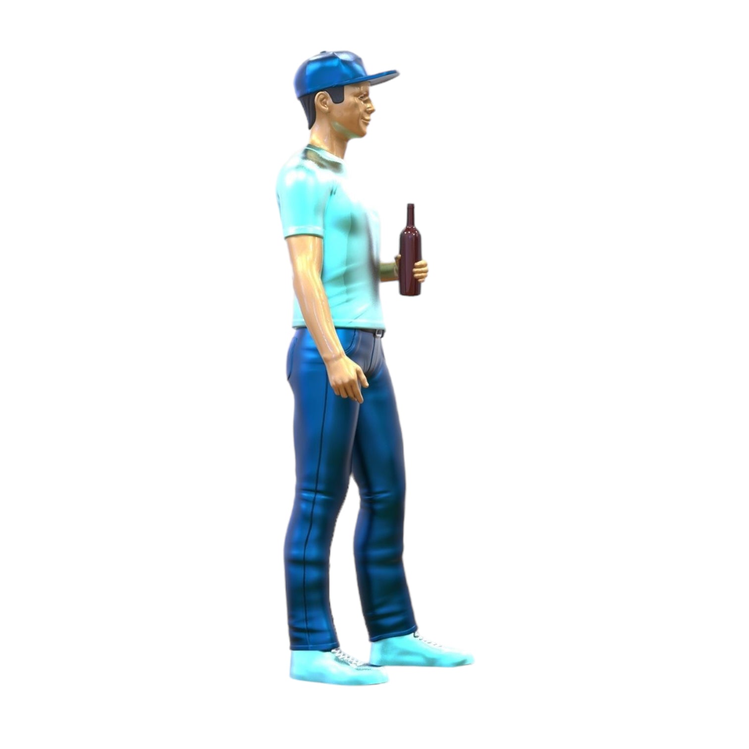 Productfoto 0: Man met bier