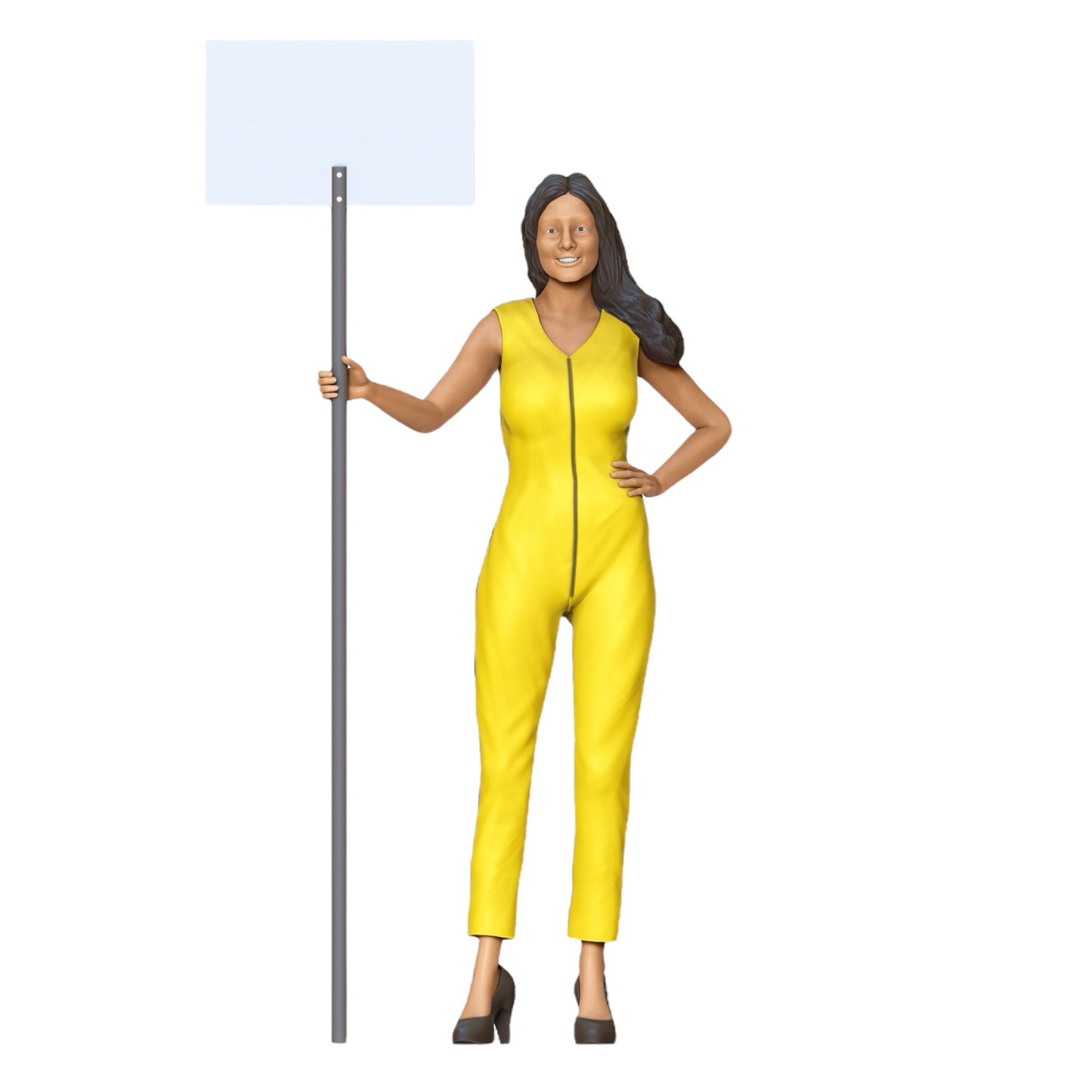 Productfoto 0: Vrouw met schild Rennbetrieb