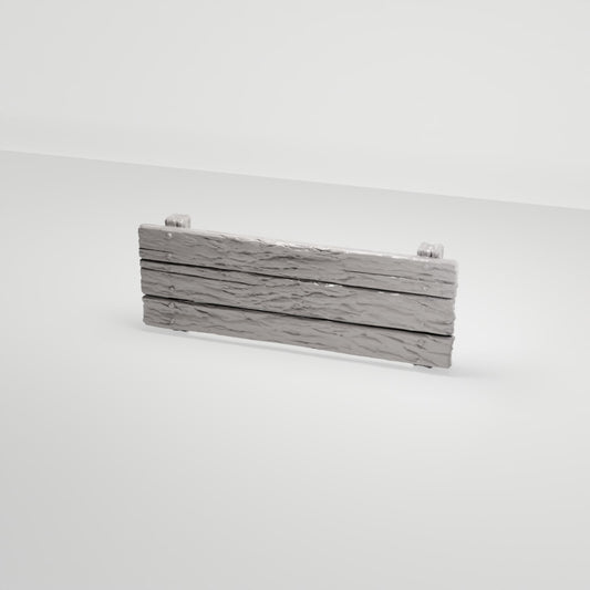 Diorama Modellbau Produktfoto 0: Diorama Gelände: Verwitterte Holzbarriere (Ref. 234D)