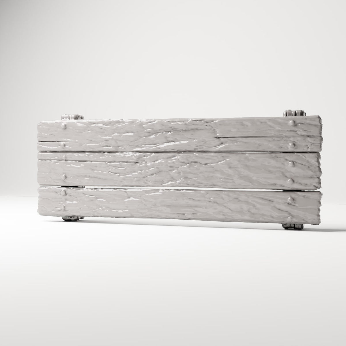 MyPortal 234 0: Dioramaterrein: verweerde houten barrière (Ref. 234D)