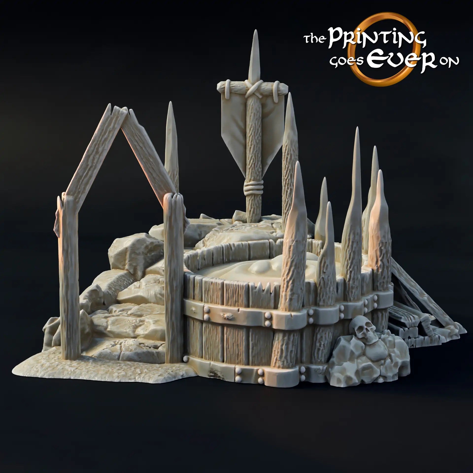 Productfoto Tabletop 28mm The Printing Goes Ever On (TPGEO) 0: Orkput - Modderige broedplaats van de Orks - Wervingsplaats van het Kwaad
