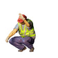Productfoto 0: Stratenwerker knielend met helm