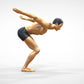 Miniatuurfiguur Zwemmer: Atleet voor de sprong in het zwembad (Nr. 250)