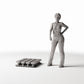 Diorama modelbouw productfoto 1: Diorama magazijn: platte voorraadcontainers in verpakking (Ref. 271D)