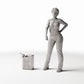Diorama-modelbouw productfoto 1: Diorama-opstelling: geopende militaire brandstofjerrycan (Ref. 279D)