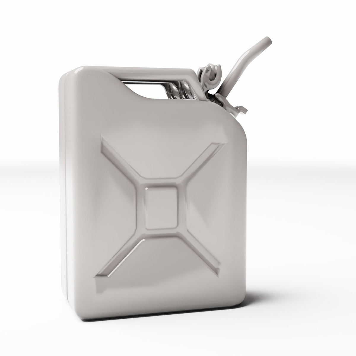 Productfoto voor dioramamodelbouw 3: Dioramakamp: geopende militaire brandstofjerrycan (Ref. 279D)