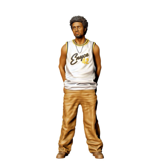 Miniatuurfiguur: Man met Basketbal Outfit (Nr. 279)