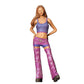 Miniatuurfiguur: Vrouw met top en lange broek (Nr. 280)