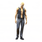 Miniatuurfiguur Biker/Bende Lid met Vest: Kaalkop (Nr. 283)