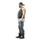 Miniatuurfiguur: Biker/Bende Lid met Vest en Zonnebril (Nr. 285)
