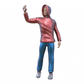 Miniatuurfiguur: Jongere Spuiter - Jonge Man met Hoodie en Graffiti Spuitbus (Nr. 286)