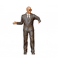 Miniatuurfiguur Bodyguard: Portier of Beveiliger in Actie A (Nr. 292)