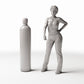 Dioramamodelbouw productfoto 1: Diorama-kamp: grote drukgasfles (Ref. 293D)