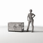 Diorama modelbouw productfoto 1: Militair diorama: Gesloten artilleriewapenkast (Ref. 298D)