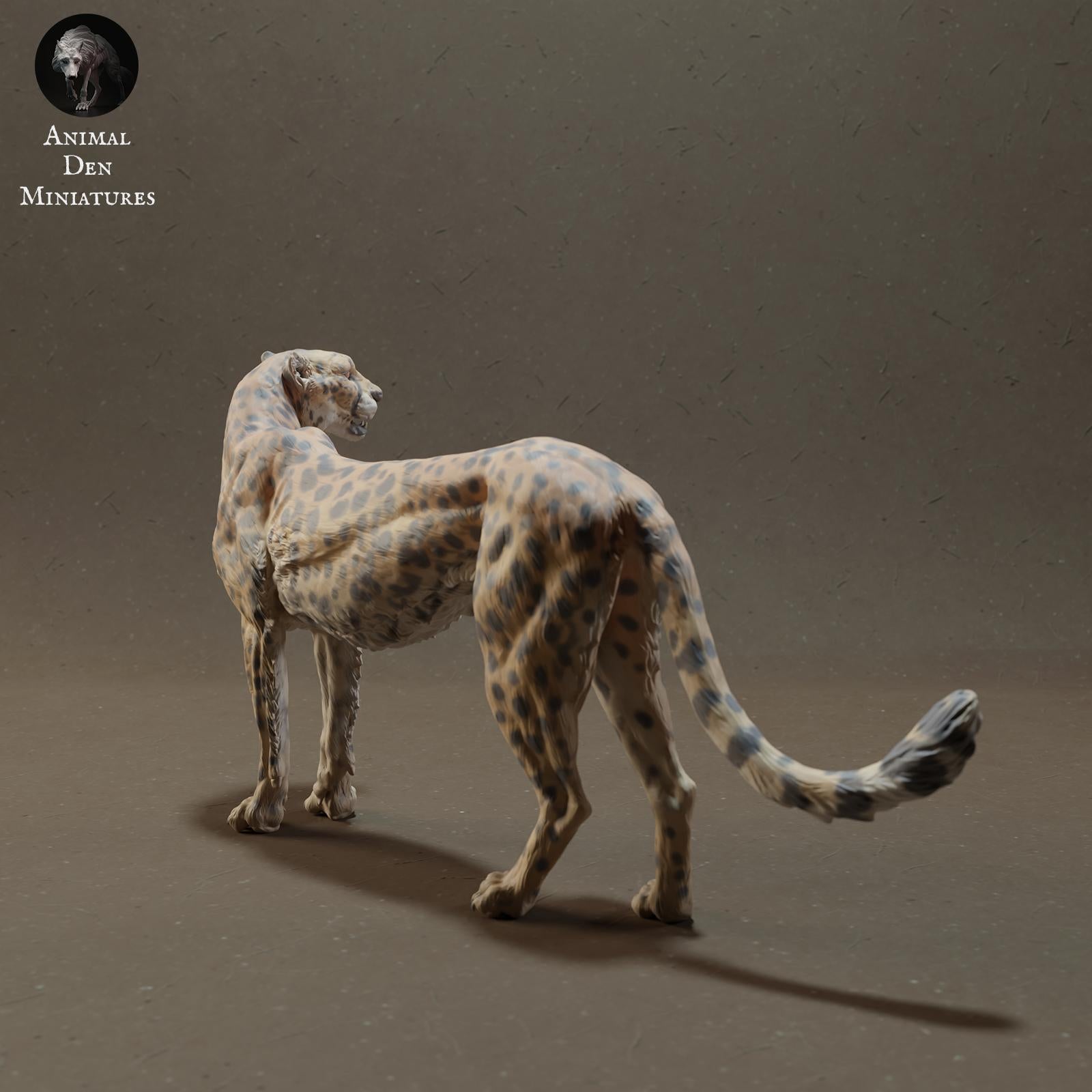 Productfoto Dierfiguur Diorama, Modelbouw: 0: Savanne Dierfiguur: Cheeta (Ref 01_01_58)