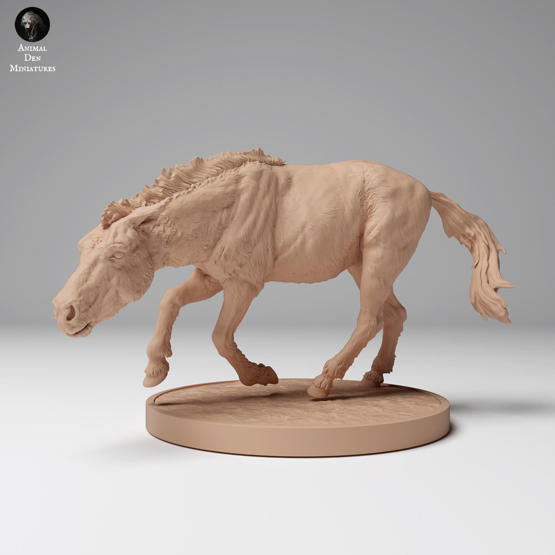 Produktfoto Tier Figur Diorama, Modellbau: 0: Wildtier Figur: laufendes Przewalski-Pferd (Ref 24_12_01)