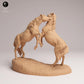 Productfoto Dierfiguur Diorama, Modelbouw: 0: Wilde Dierfiguren: vechtende Mustangs – Paarden (Ref 25_09_03)