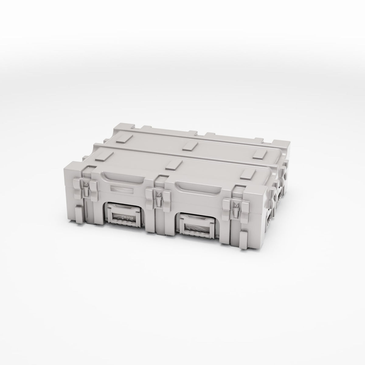Dioramamodelbouwproductfoto 0: Diorama-opslag: militaire transportkist met sluitingen (Ref. 352D)