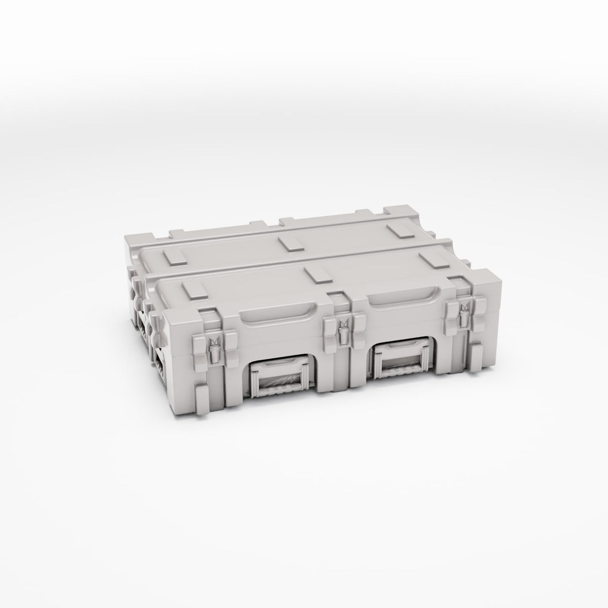 Productfoto voor diorama-modelbouw 3: Diorama-opslag: militaire transportkist met sluitingen (Ref. 352D)