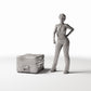 Dioramamodelbouw productfoto 1: Diorama-opslag: Militaire transportkist type E (Ref. 365D)