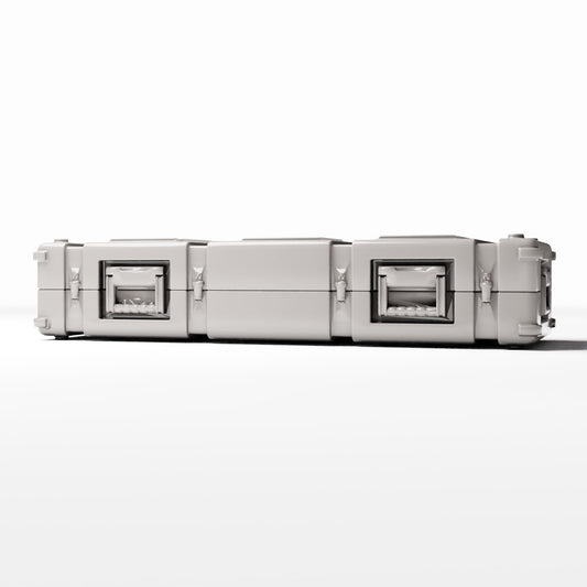 Dioramamodelbouw productfoto 0: Diorama-opslag: militaire transportkist met sluitingen (Ref. 371D)