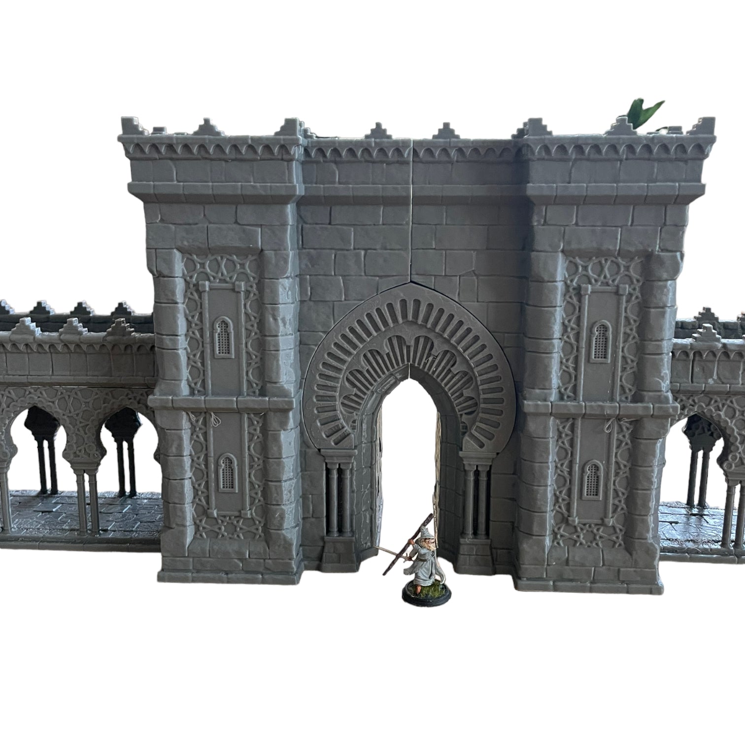 Produktfoto Tabletop 28mm The Printing Goes Ever On (TPGEO)  0: Orientalisches Tor - Befestigung einer orientalischen Stadt - Tor, Turm und Mauer
