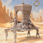Produktfoto Tabletop 28mm The Printing Goes Ever On (TPGEO)  0: Eroberer des Ostens mit Palanquin: Herrscher auf Thron mit Gefolgschaft aus Sklaven