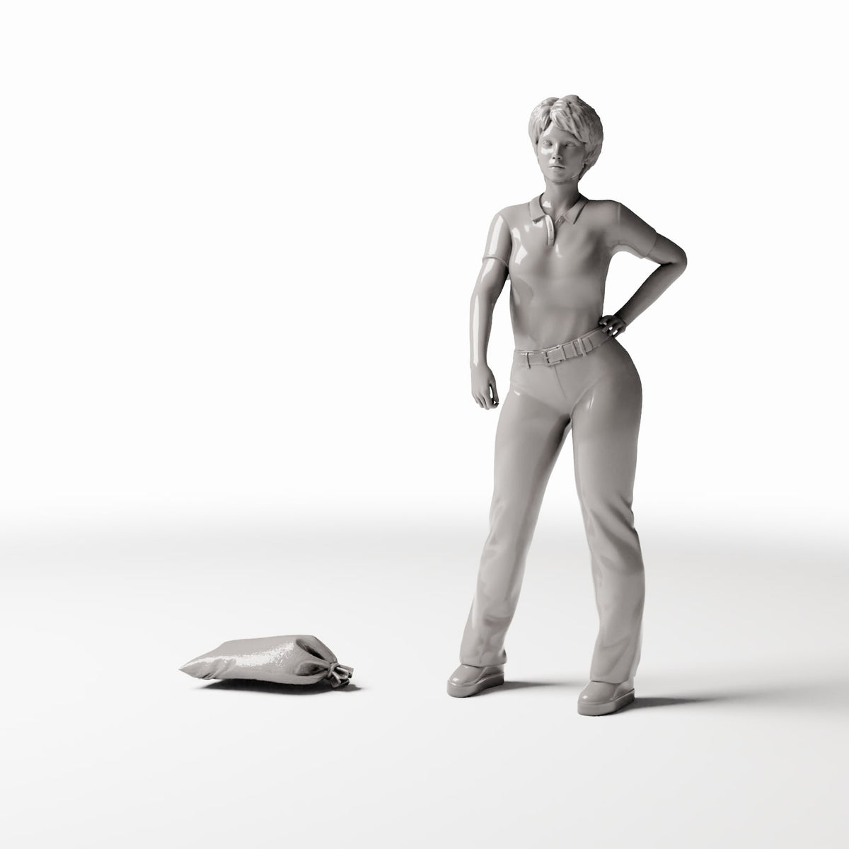 Diorama Modellbau Produktfoto 1: Diorama Militär: Gefüllter Sandsack für Deckungen (Ref. 399D)