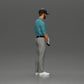 Diorama modelbouw productfoto 2: Diorama figuur: Miniatuur-golfer staand met pet, handschoen en golfclub - Dioramafiguur (Ref Nr. A143)
