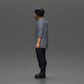 Diorama modelbouw productfoto 4: Staande figuur: Man met muts en hoodie (Ref Nr. A100)