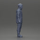 Diorama modelbouw productfoto 7: Staande figuur: Man met pet & hoodie (Ref Nr. A100)