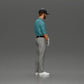 Diorama modelbouw productfoto 14: Diorama figuur: Miniatuur-golfer staand met pet, handschoen en golfclub - Dioramafiguur (Ref Nr. A143)