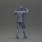 Diorama modelbouw productfoto 9: Diorama-miniatuur: Man in shirt en shorts draagt vrouw op schouders (Ref Nr. A81)