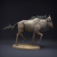 Productfoto Dier Figur Diorama, Modelbouw: 0: Dieren van de Savanne Figur: Gnoe – Wilde Miniatuur voor Diorama's en Modelbouw (Ref 01_01_84)