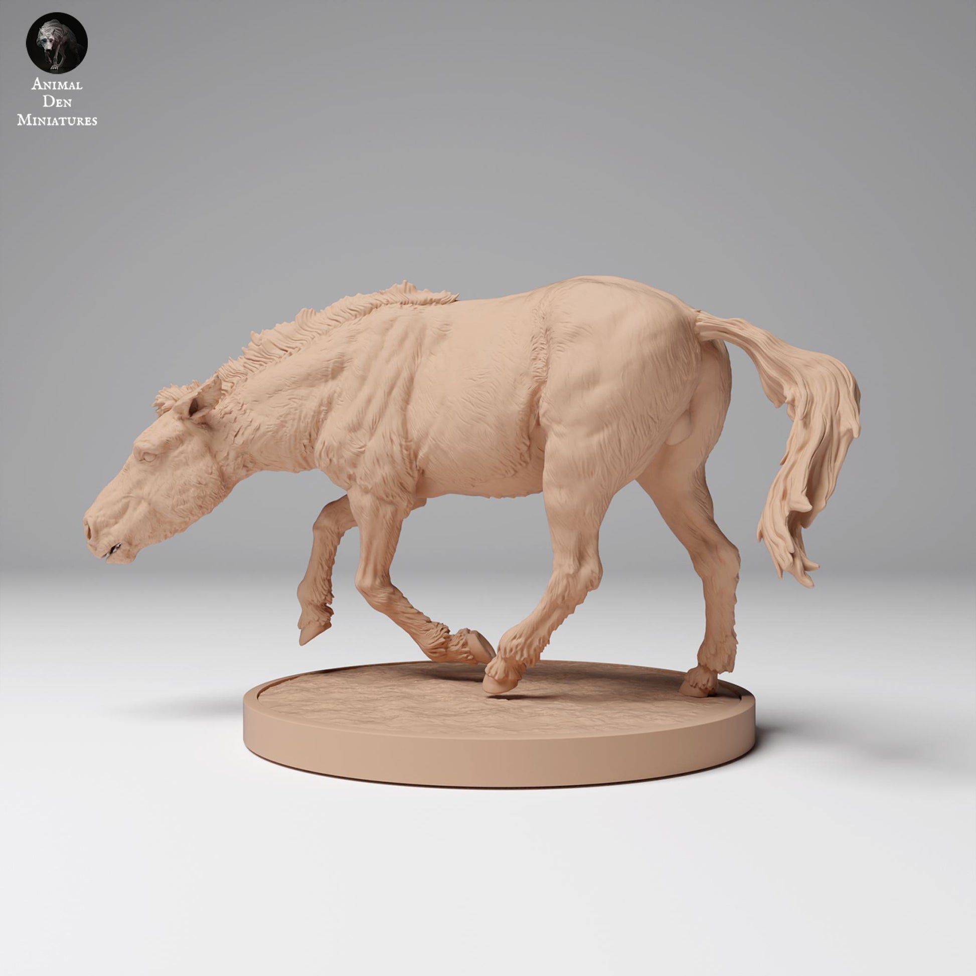 Produktfoto Tier Figur Diorama, Modellbau: 0: Wildtier Figur: laufendes Przewalski-Pferd (Ref 24_12_01)