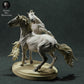 Productfoto Dierfiguur Diorama, Modelbouw: 0: Wilde Dierfiguur: vechtende Camargue Paarden – Hengsten (Ref 01_01_74)