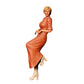 3DP Miniatures 6: Stehende Figur: Frau im langen Kleid & Stiefeln (Ref. Nr. 458)