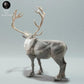 Productfoto Dierfiguur Diorama, Modelbouw: 0: Wilde Dierfiguur: Rendier – Karibu Stier (Ref 01_01_68)