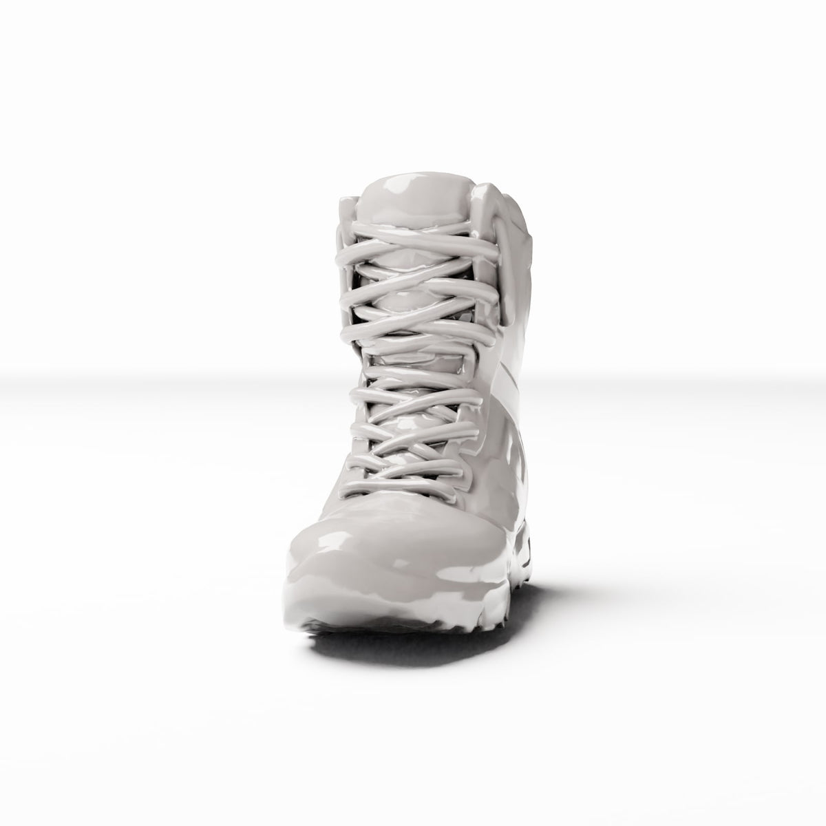 Diorama Modellbau Produktfoto 0: Diorama Militär: Moderner linker Kampfstiefel (Ref. 401D)