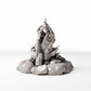 Diorama-modelbouw productfoto 3: dioramaterrein: kampvuur met stenen ring (Ref. 429D)