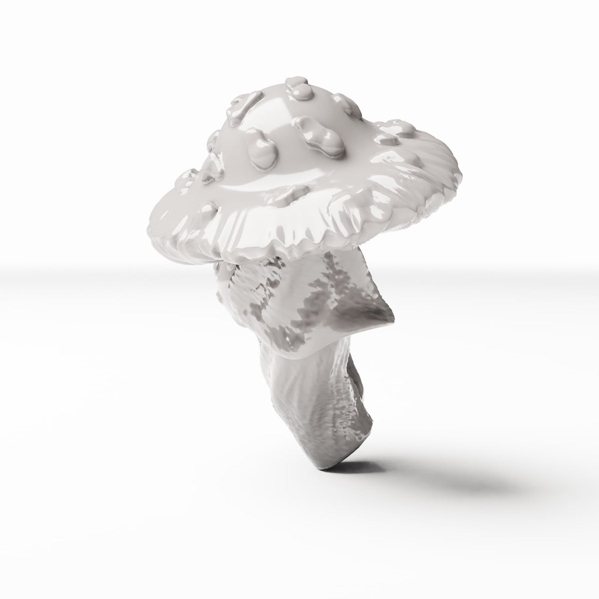 Diorama-modelbouw productfoto 2: Dioramaplanten: gestippelde paddenstoelen (ref. 443D)