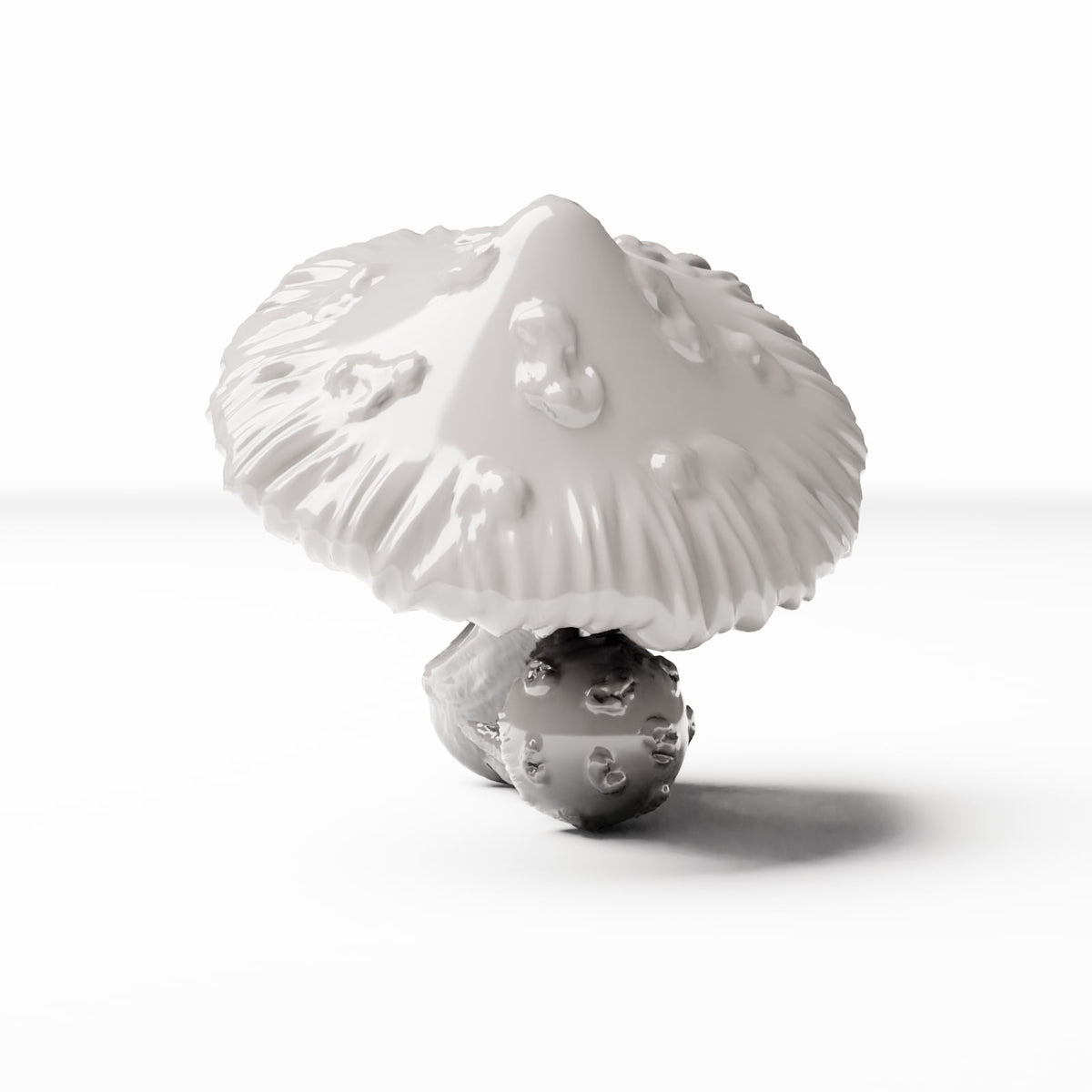 Diorama-modelbouw productfoto 2: dioramaplanten: gevlekte paddenstoelen (Ref. 447D)