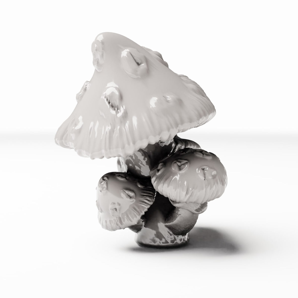 Productfoto voor dioramamodelbouw 0: Dioramaplanten: gevlekte paddenstoelengroep (Ref. 448D)
