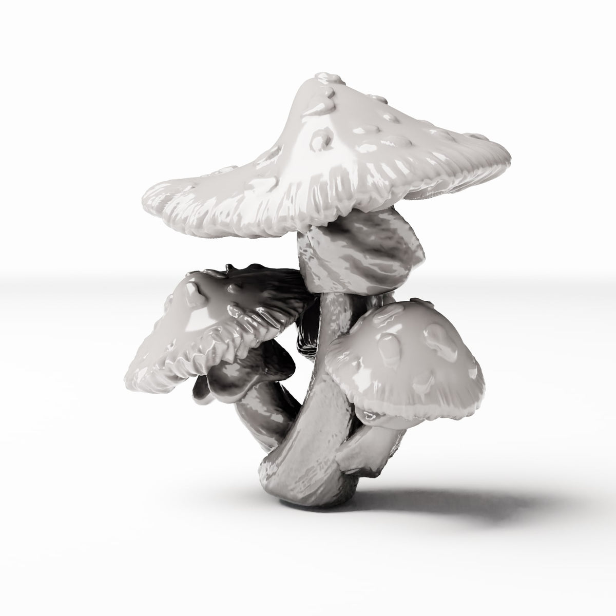 Productfoto van dioramamodelbouw 0: dioramaplanten: gevlekte paddenstoelgroep (Ref. 449D)