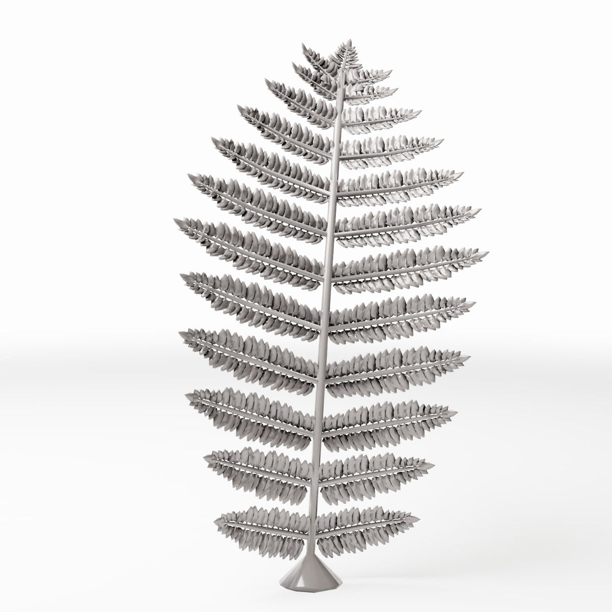 Diorama modelbouw productfoto 3: Diorama-planten: varenplant met varenbladeren (Ref. 460D)
